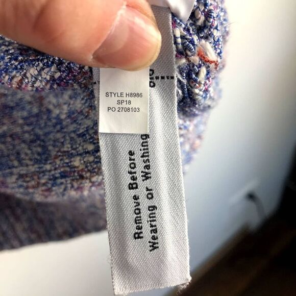 J Crew Flared Sleeve Swing Sweater small - Picture 7 of 8